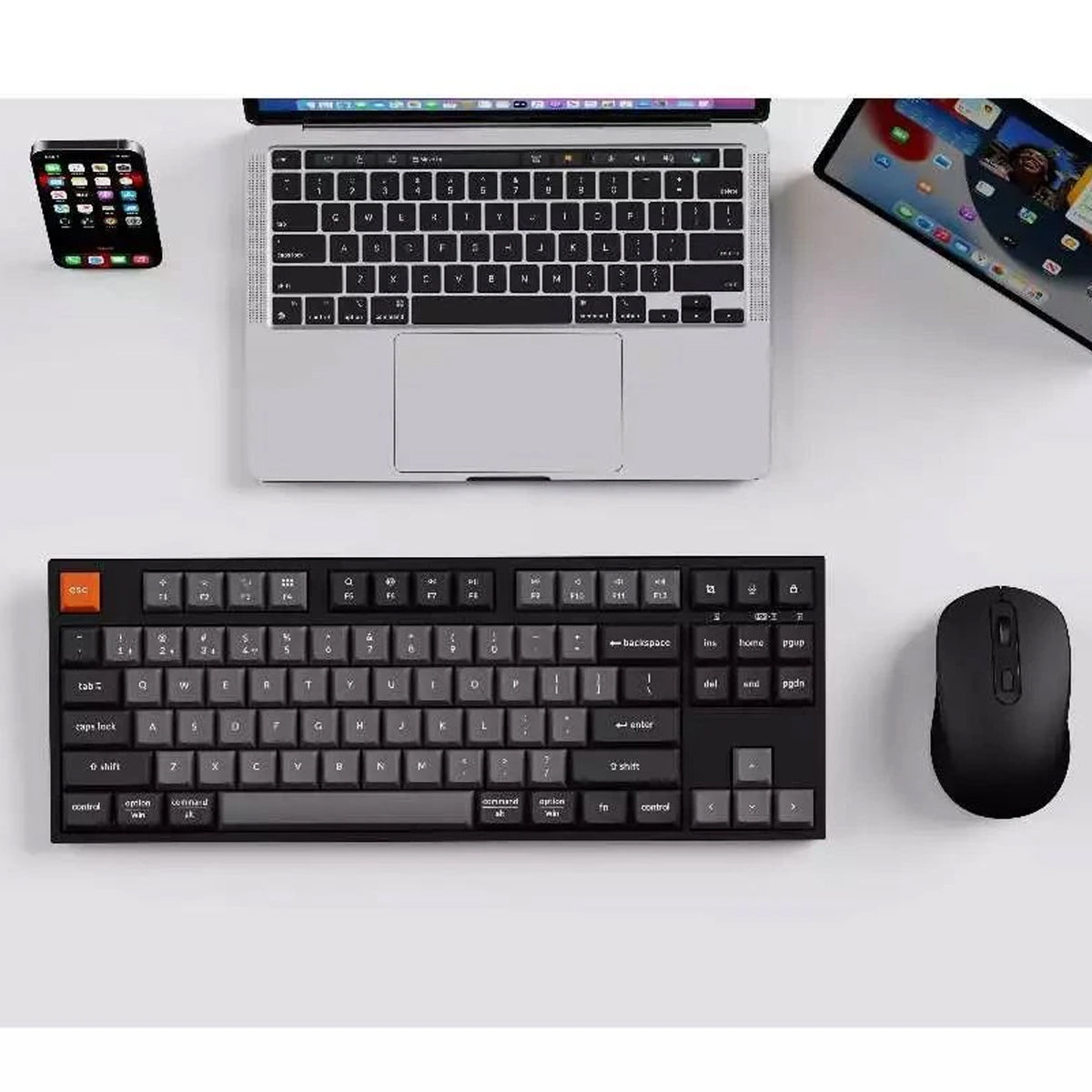 Keychron B33 TKL Keyboard and BM25 Mouse Wireless Combo (KCBD12)