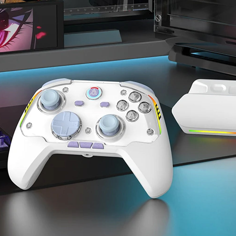 Ajazz GP100 NS Tri-Mode Gaming Controller Set with Hall Effect