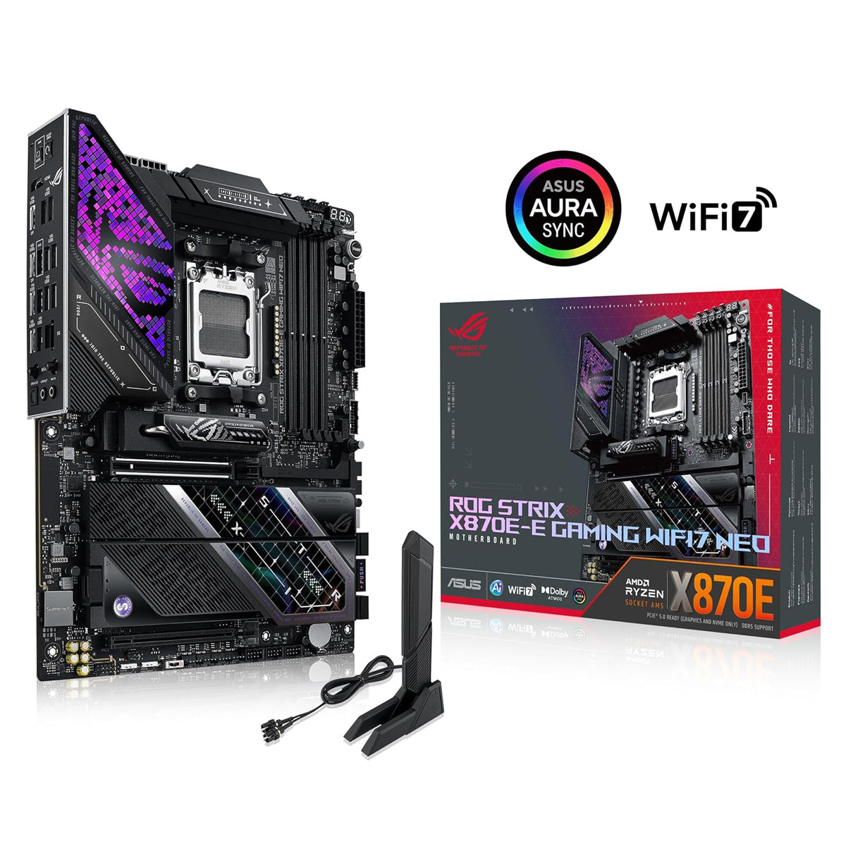 ASUS ROG Strix X870E-E Gaming WiFi7 Neo DDR5 AMD Motherboard