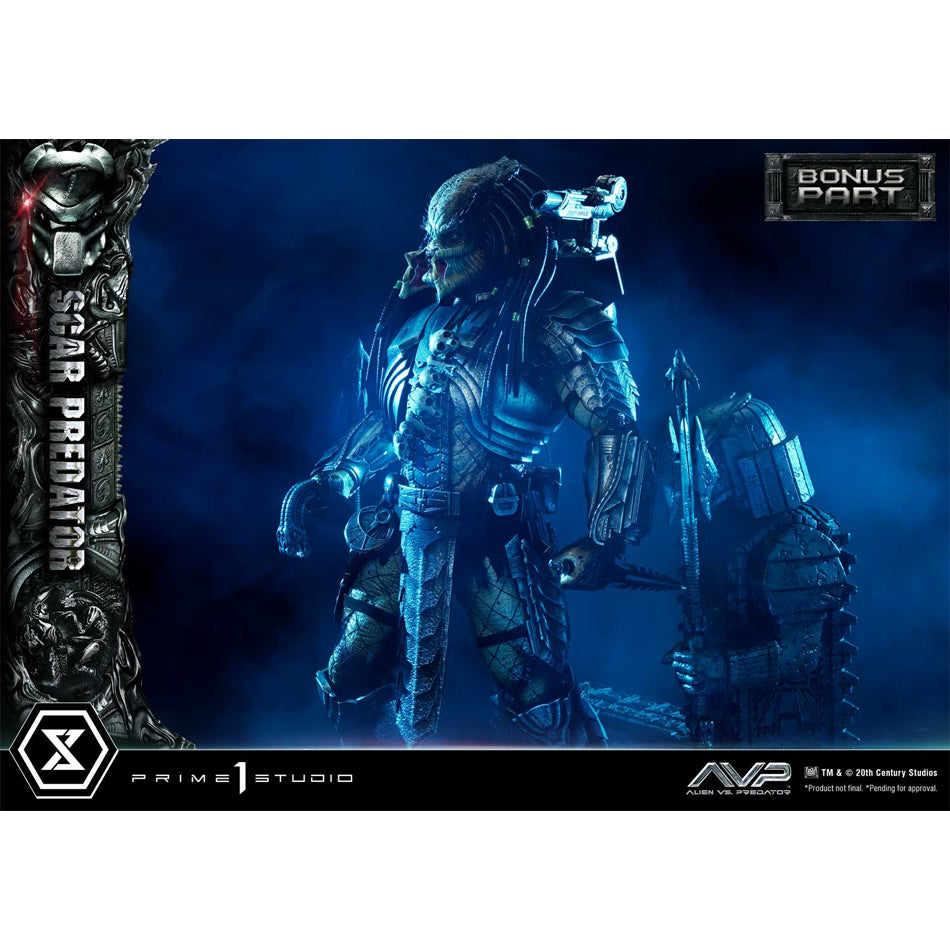 Prime 1 Studio Museum Masterline Alien vs. Predator (Film) Scar Predator DX Bonus Version (MMPR-04DXS)