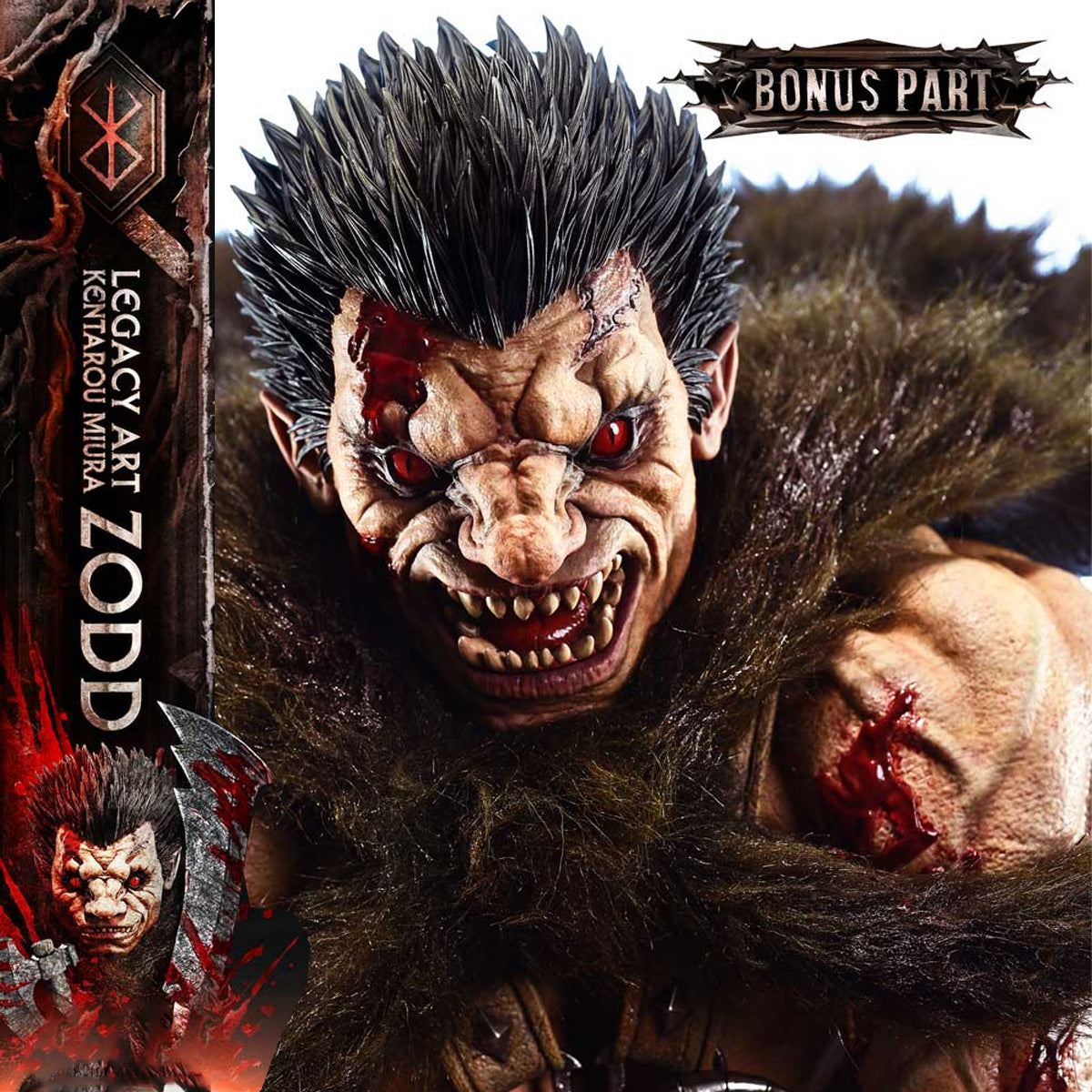 Legacy Art "Kentarou Miura" Berserk Zodd (DX Bonus Version) (LABR-07DXS) Pre-Order Downpayment