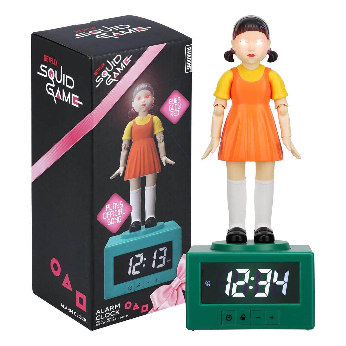 Paladone Squid Game Spirits Young Hee Alarm Clock (PP13305SG)