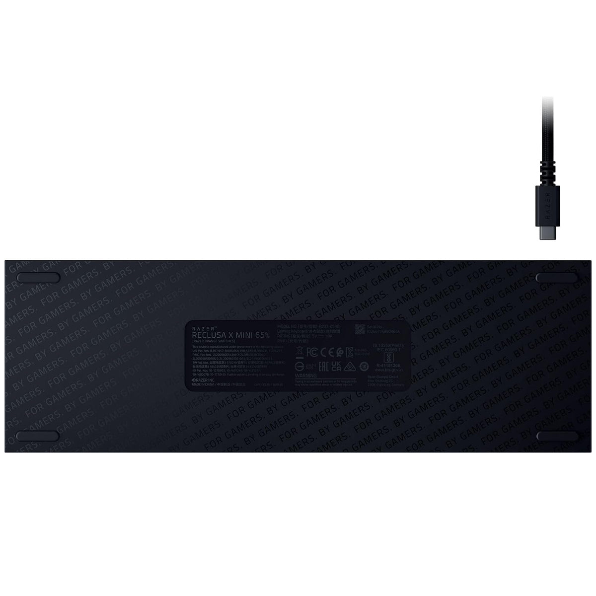 Razer Reclusa X Mini 65% Enthusiast Mechanical Gaming Keyboard