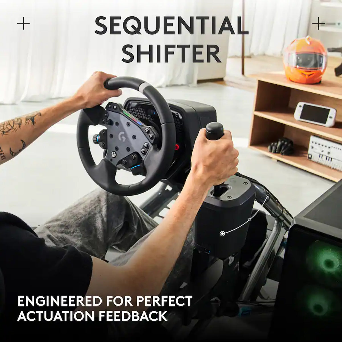 Logitech RS Shifter & Handbrake (Black) (941-000242)