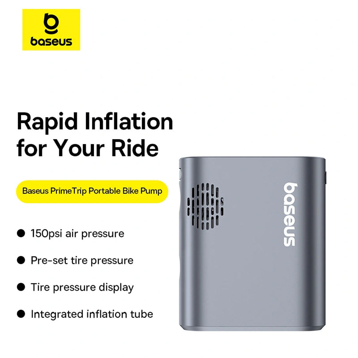 Baseus PrimeTrip Series Portable Bike Pump