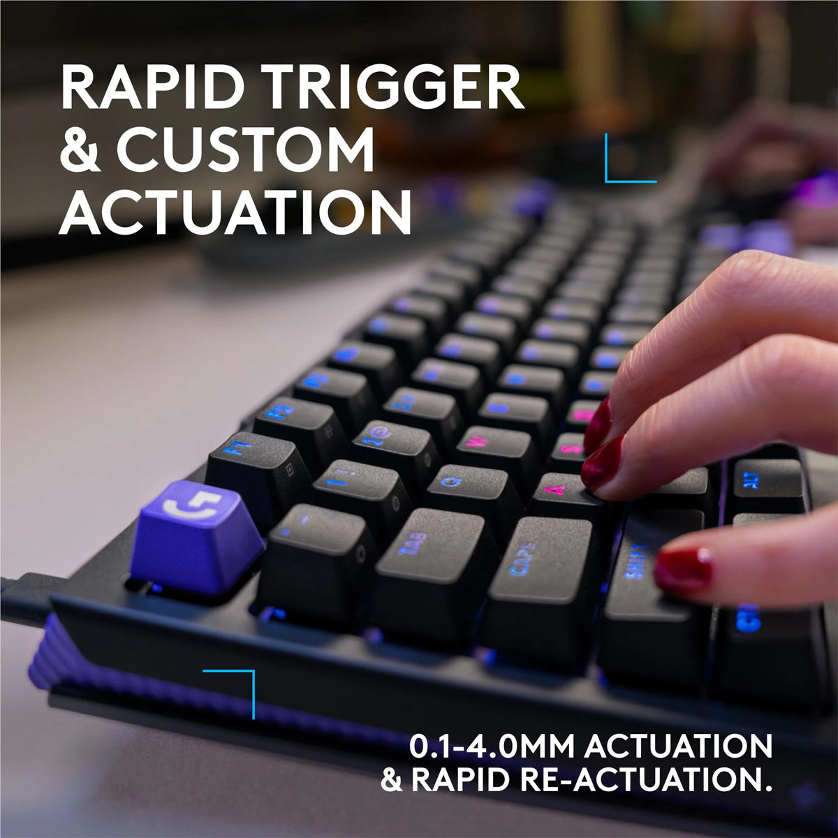 Logitech G512 X 75 Dual Swap TMR Analog/Mechanical 8k Gaming Keyboard