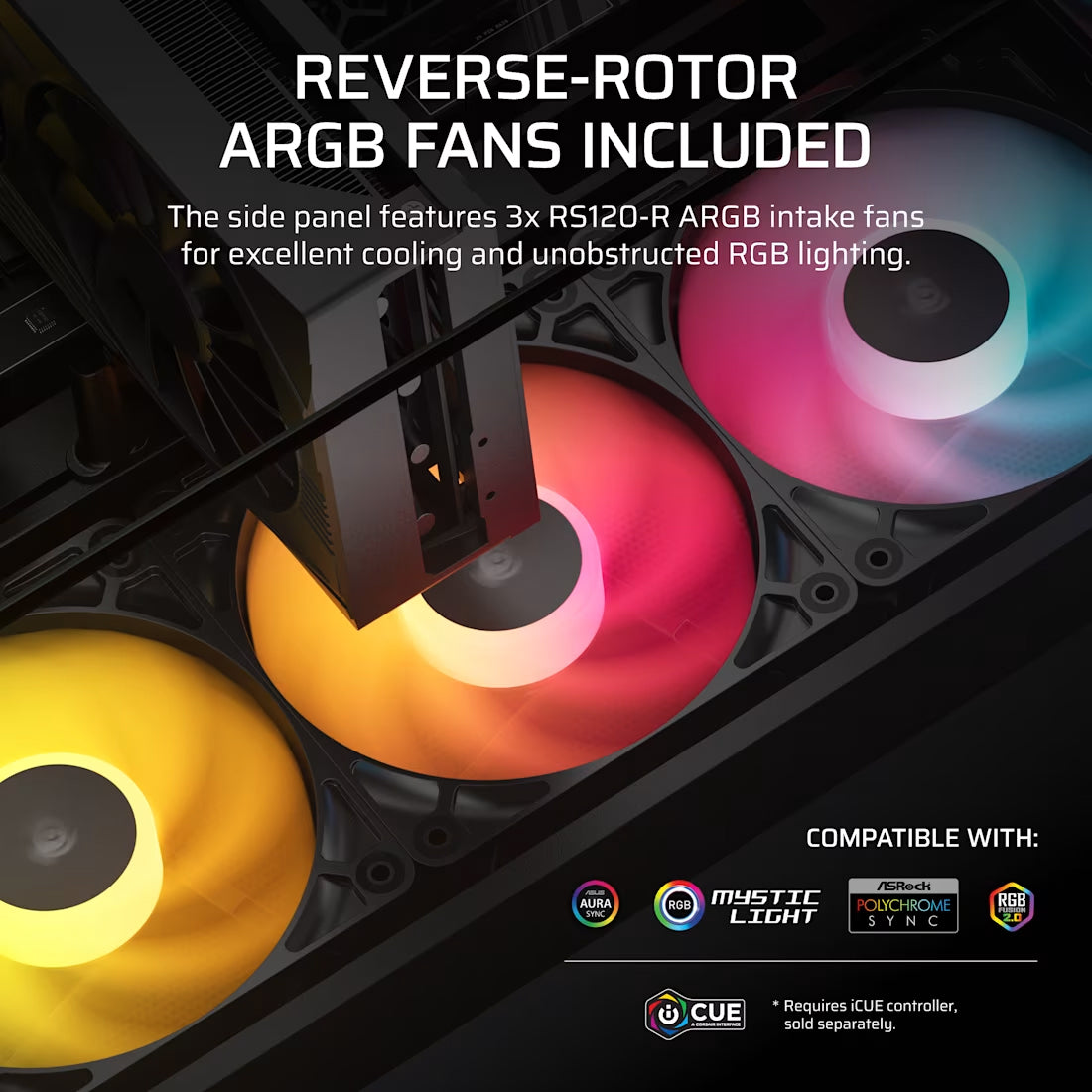 Corsair 2800X RS-R ARGB Micro-ATX PC Case