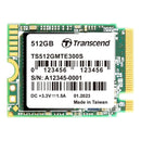 Transcend M.2 2230 PCIE Gen 3 X4 3D NAND NVME SSD (256GB, 512GB, 1TB) (TS256GMTE300S, TS512GMTE300S, TS1TMTE300S)