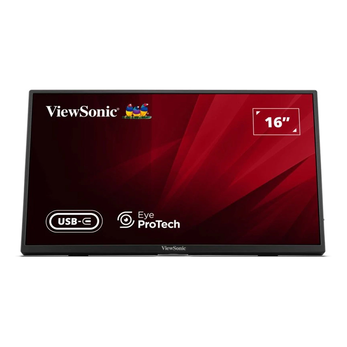 ViewSonic VA1650 16" FHD (1920X1080) 60Hz 7ms IPS USB-C Lightweight Portable Monitor