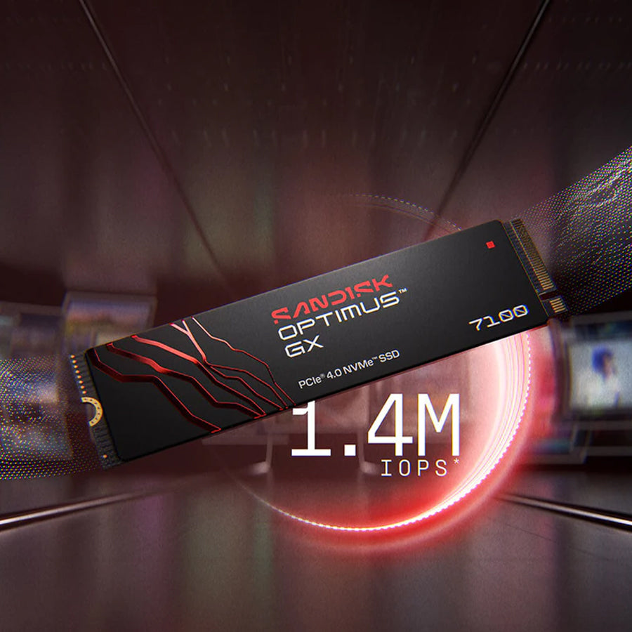 Sandisk Optimus GX 7100 7250MB/s Read M.2 2280 PCIe 4.0x4 NVMe SSD