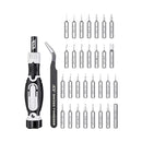 Jakemy 32-in-1 Precision sSrewdriver Set with Tweezers (JM-8189A)