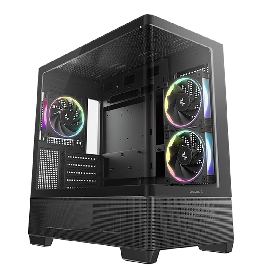 DeepCool CG380U 3F Panoramic Curved Glass M-ATX PC Case