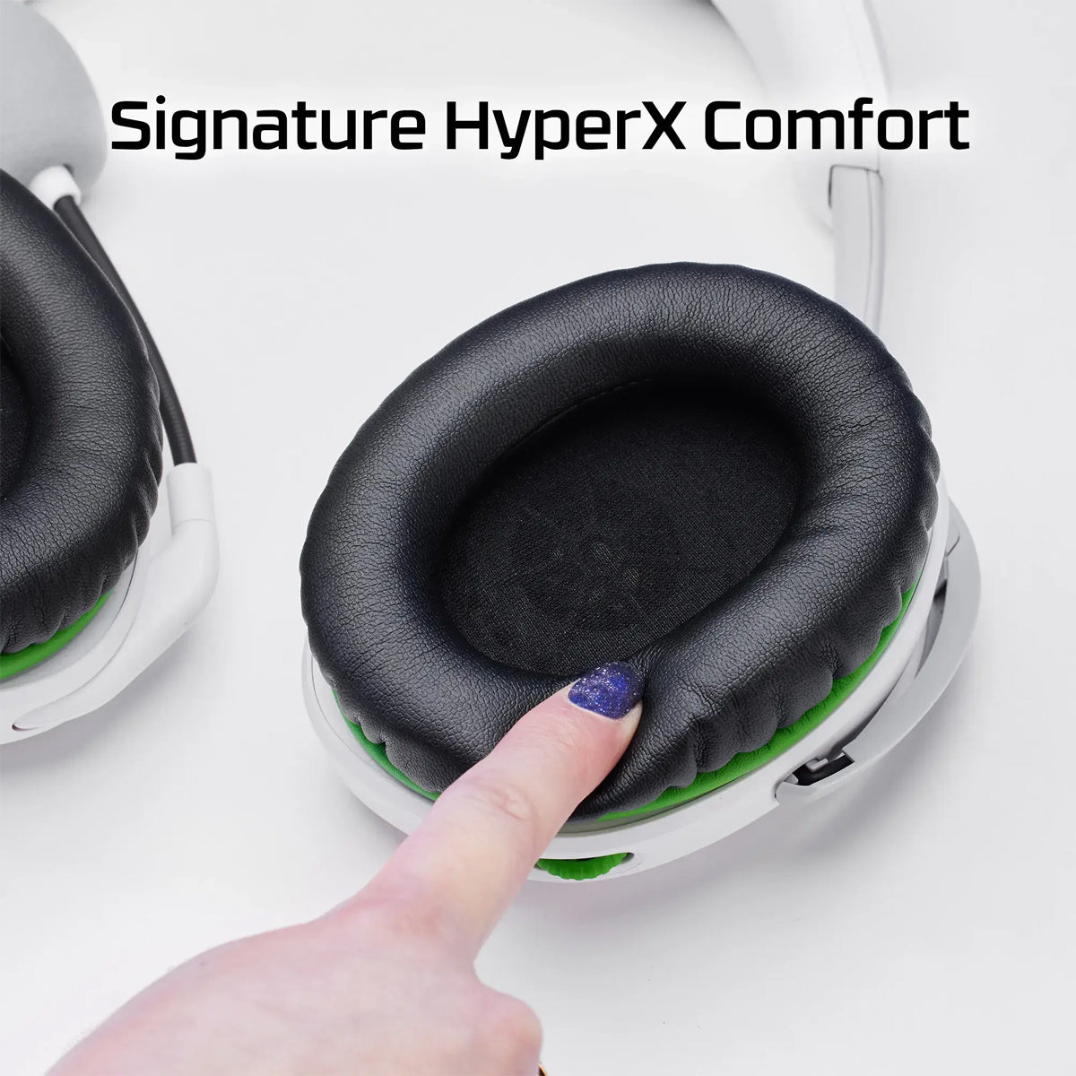 HyperX CloudX Stinger II Wired Headset for Xbox (White) (75X28AA)