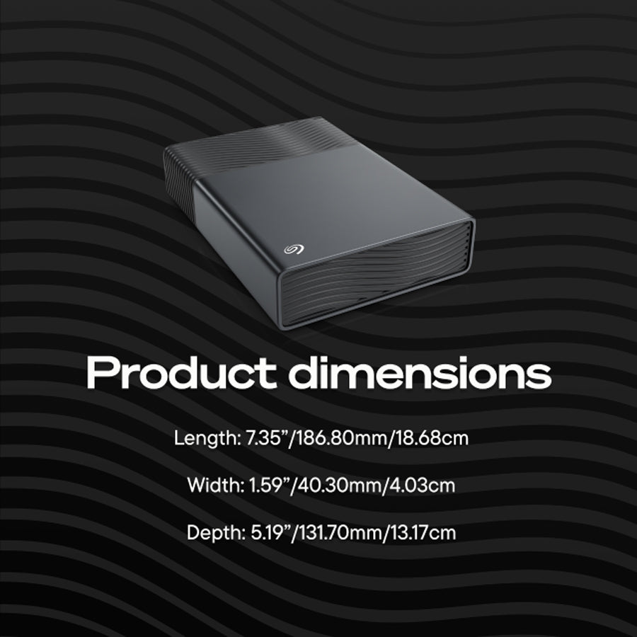 Seagate One Touch Desktop Hub USB-C External Hard Drive