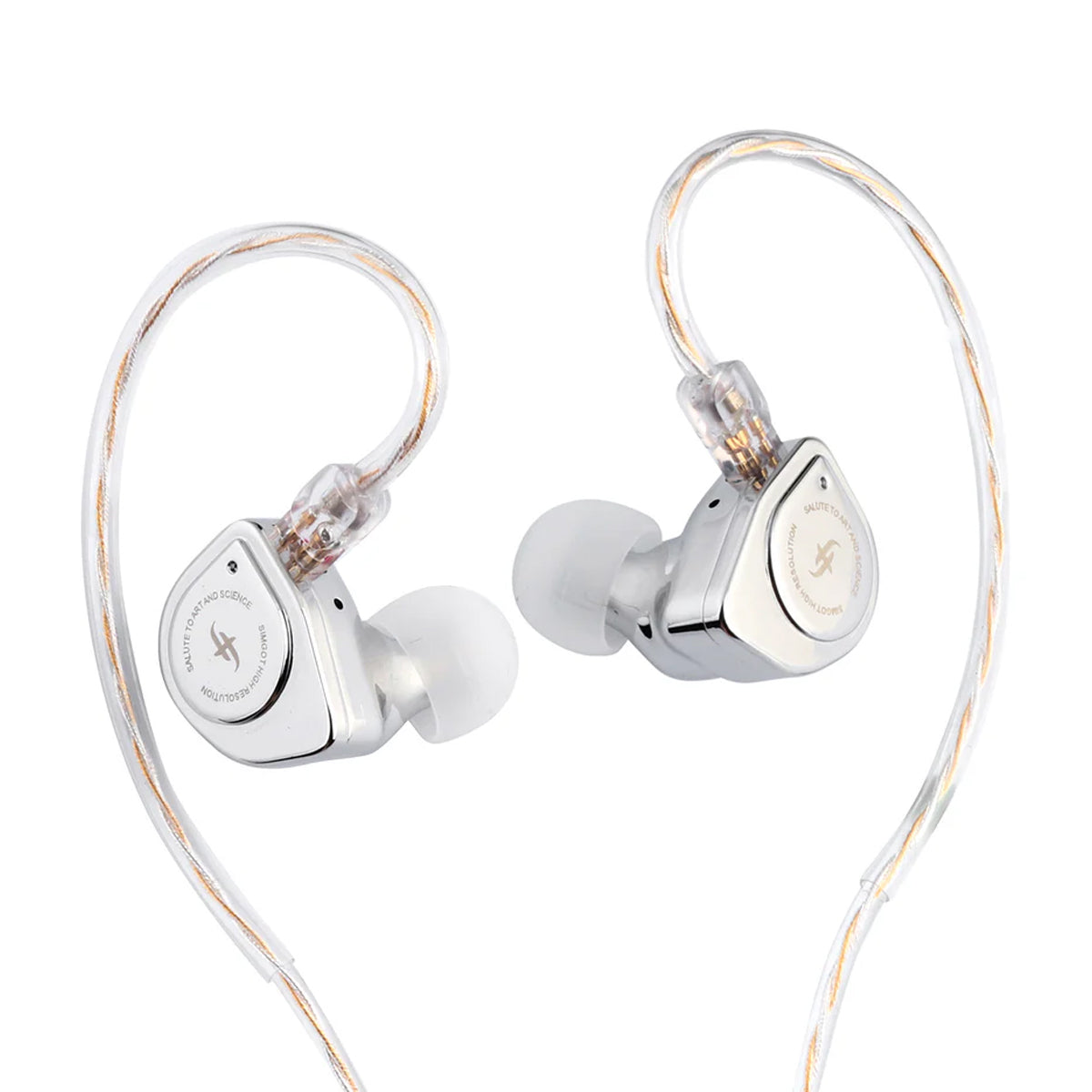 SIMGOT EW200 10mm SCP Diaphragm Dual-Magnetic-Circuit & Dual-Cavity Dynamic Driver In-Ear Earphones