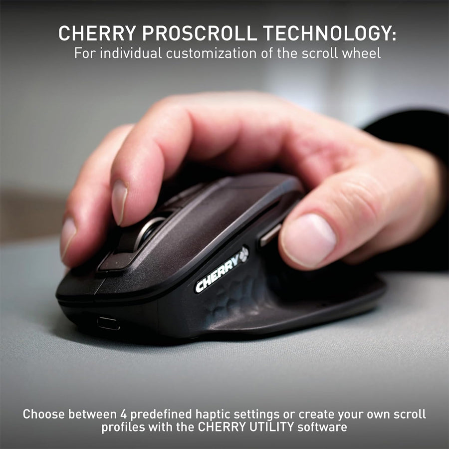 Cherry Stream Mouse Ultimate (Black) (JW-8570-2)