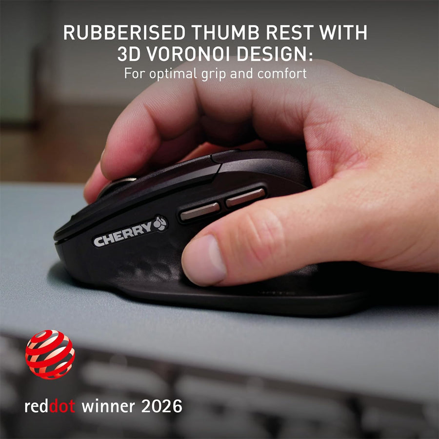 Cherry Stream Mouse Ultimate (Black) (JW-8570-2)