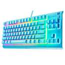 SteelSeries Apex 3 TKL RGB Water & Dust Resistant Whisper Quiet Switches Gaming Keyboard (Aqua)