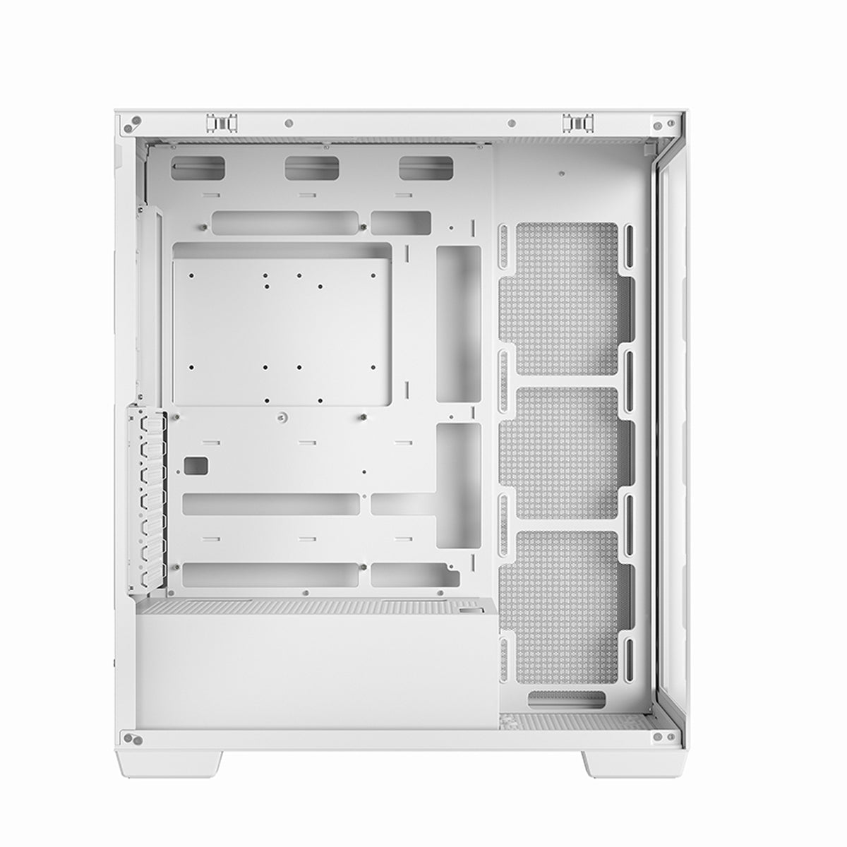 Deepcool CG580 Panoramic Single Chamber ATX PC Case (Black, White)