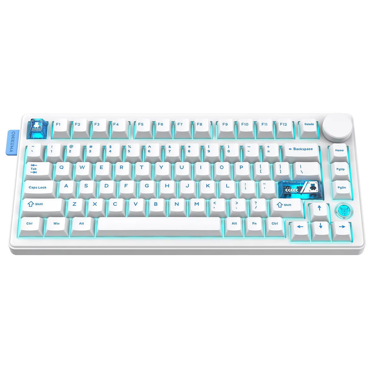 Onikuma MT706 Tri-Mode RGB 81 Keys Mechanical Keyboard