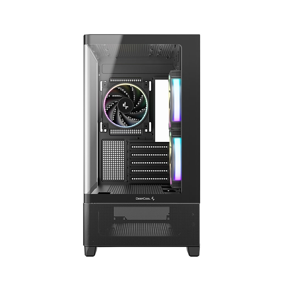 DeepCool CG380U 3F Panoramic Curved Glass M-ATX PC Case