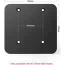 JSAUX Snap VESA Adapter for FlipGo (Black) (SD0203A)