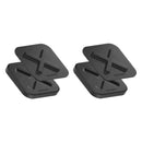 Deltahub HoldX Magnetic Mount 2-Pack (Black, Silver)