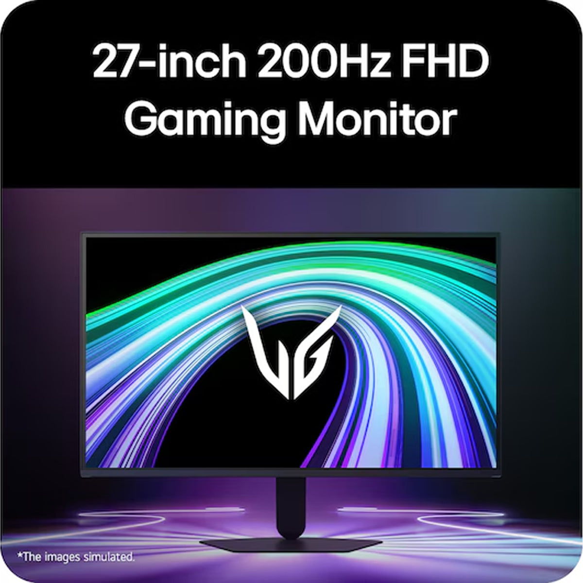 LG UltraGear G5 27G523B-B 27" FHD (1920x1080) 200Hz 1ms GTG IPS Gaming Monitor with Tilt Adjustment