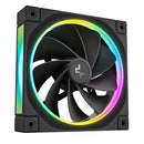 DeepCool FL12R Single 120mm Unique ARGB Fan (Black, White)