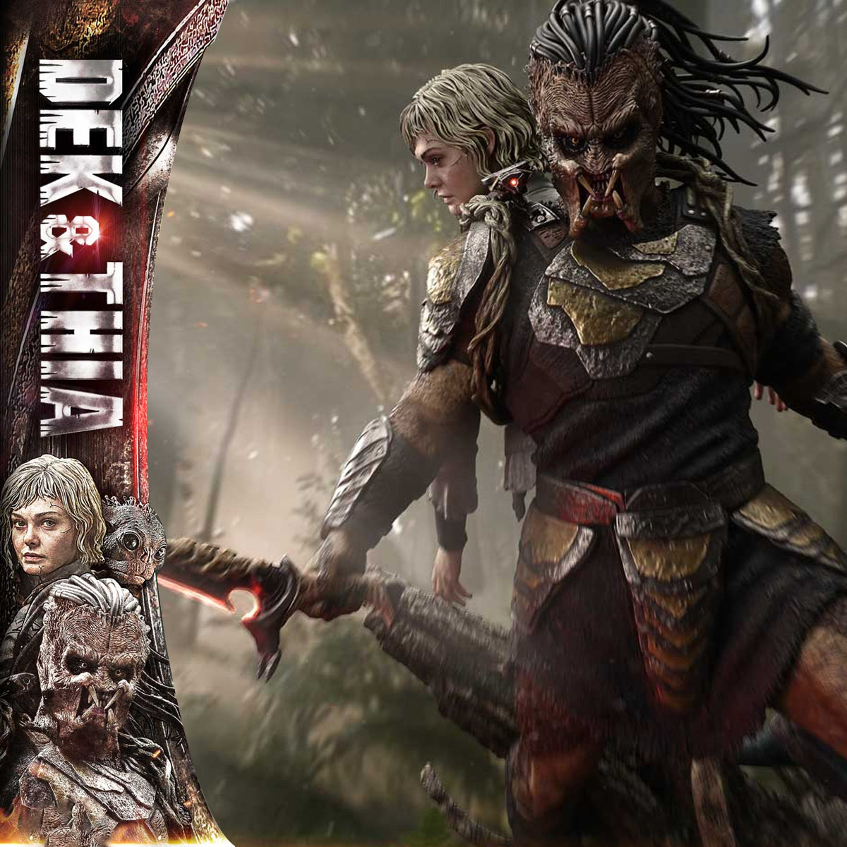 Real Elite Masterline Predator: Badlands Dek & Thia (REMPR-01)
