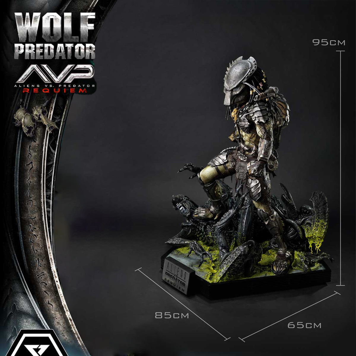 Real Elite Masterline Aliens vs. Predator: Requiem Wolf Predator