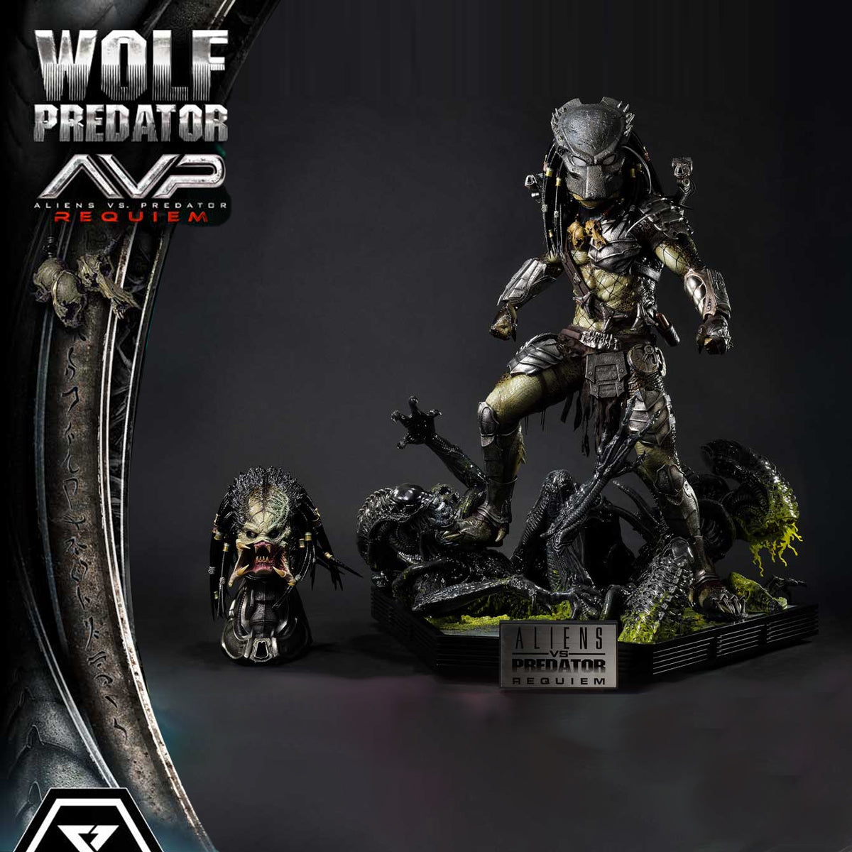 Real Elite Masterline Aliens vs. Predator: Requiem Wolf Predator