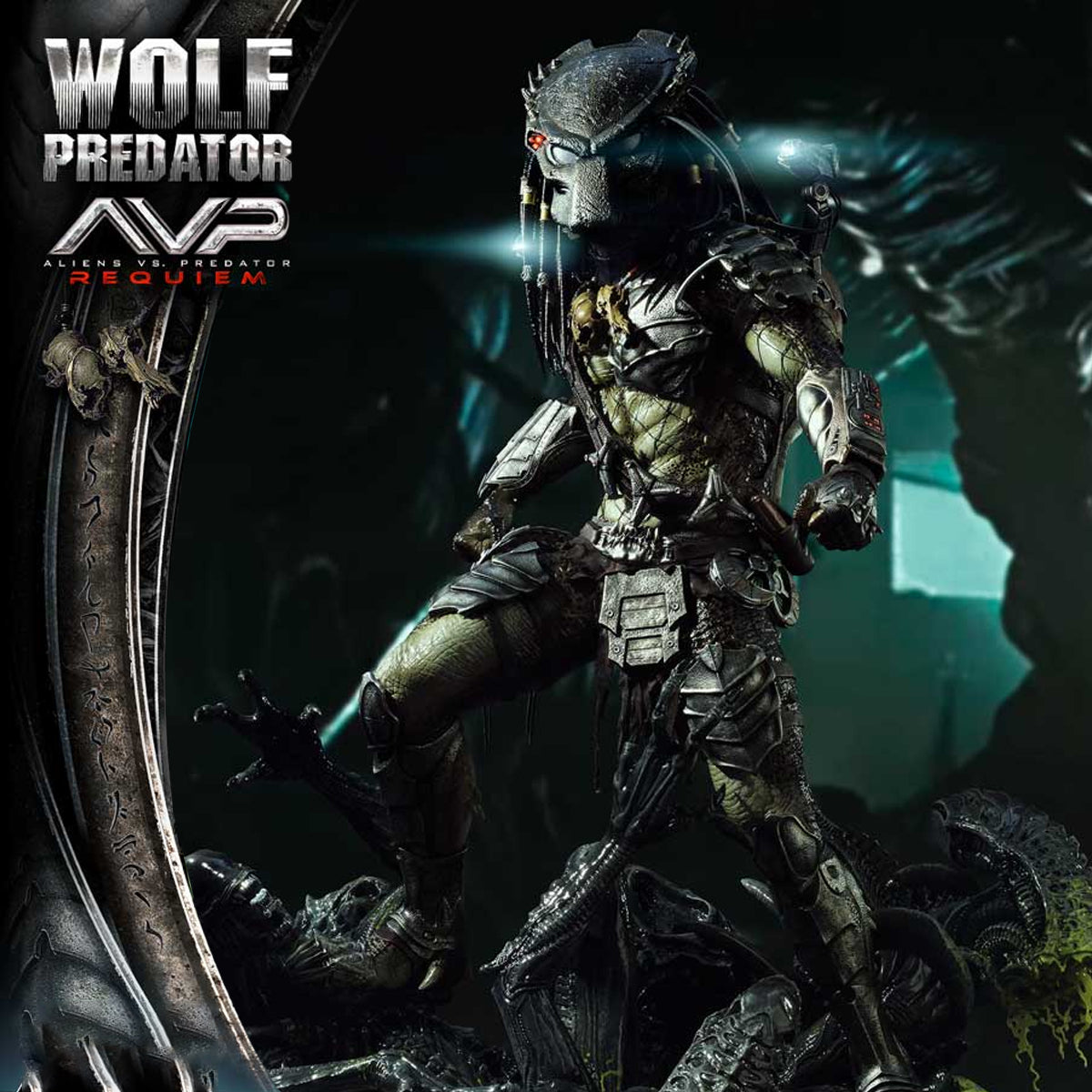 Real Elite Masterline Aliens vs. Predator: Requiem Wolf Predator