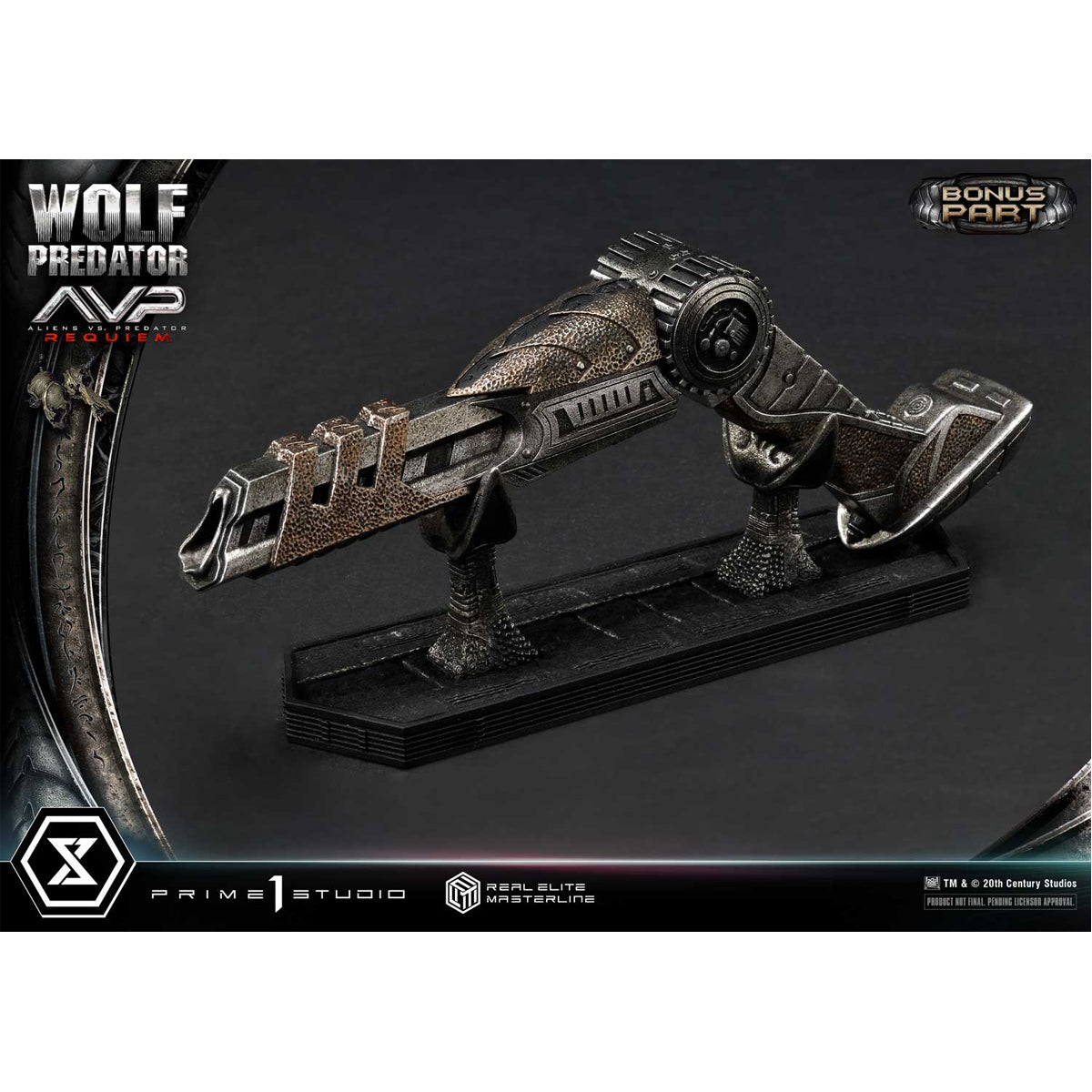 Real Elite Masterline Aliens vs. Predator: Requiem Wolf Predator
