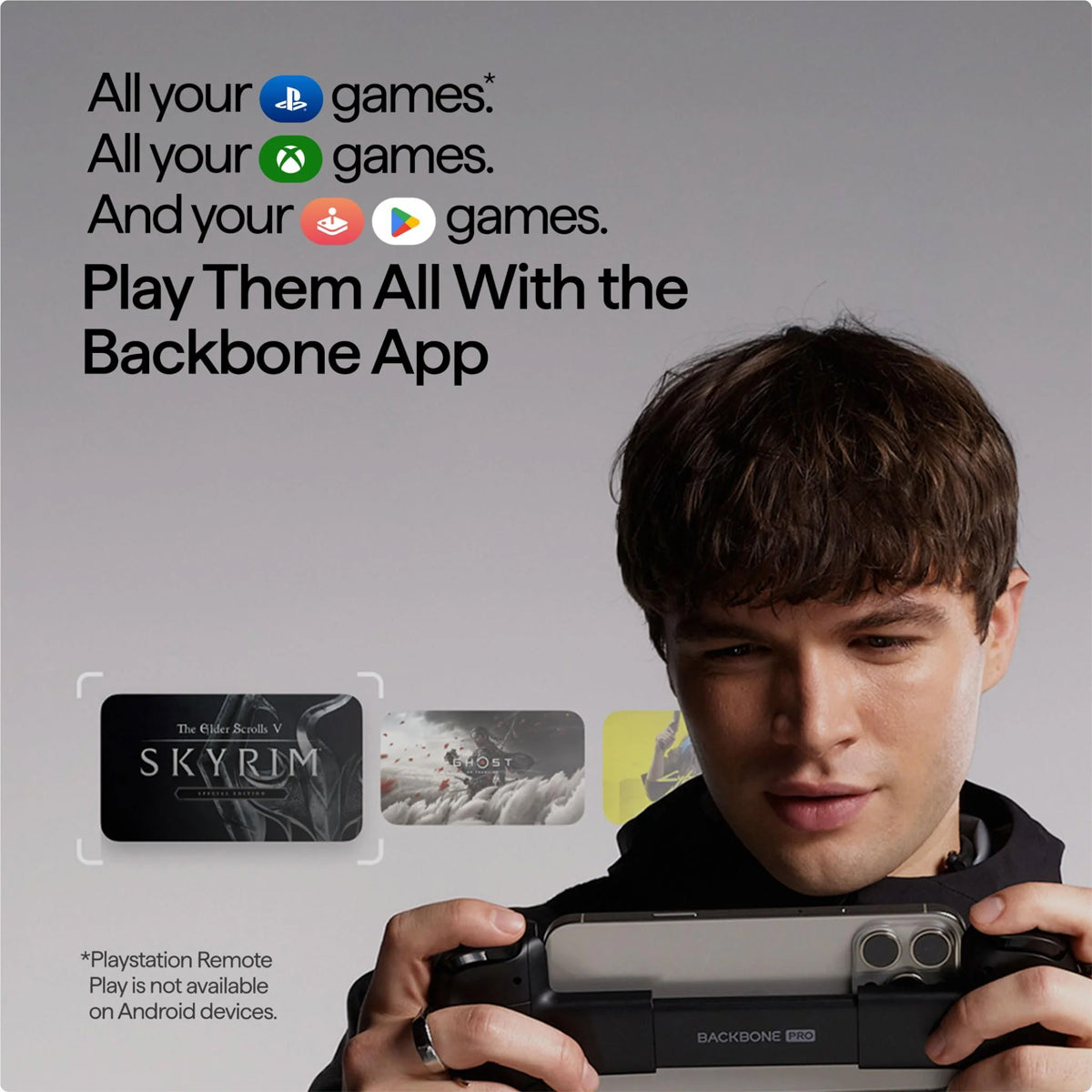 Backbone Pro Mobile USB-C Gaming Controller (BB-N1-B-A)