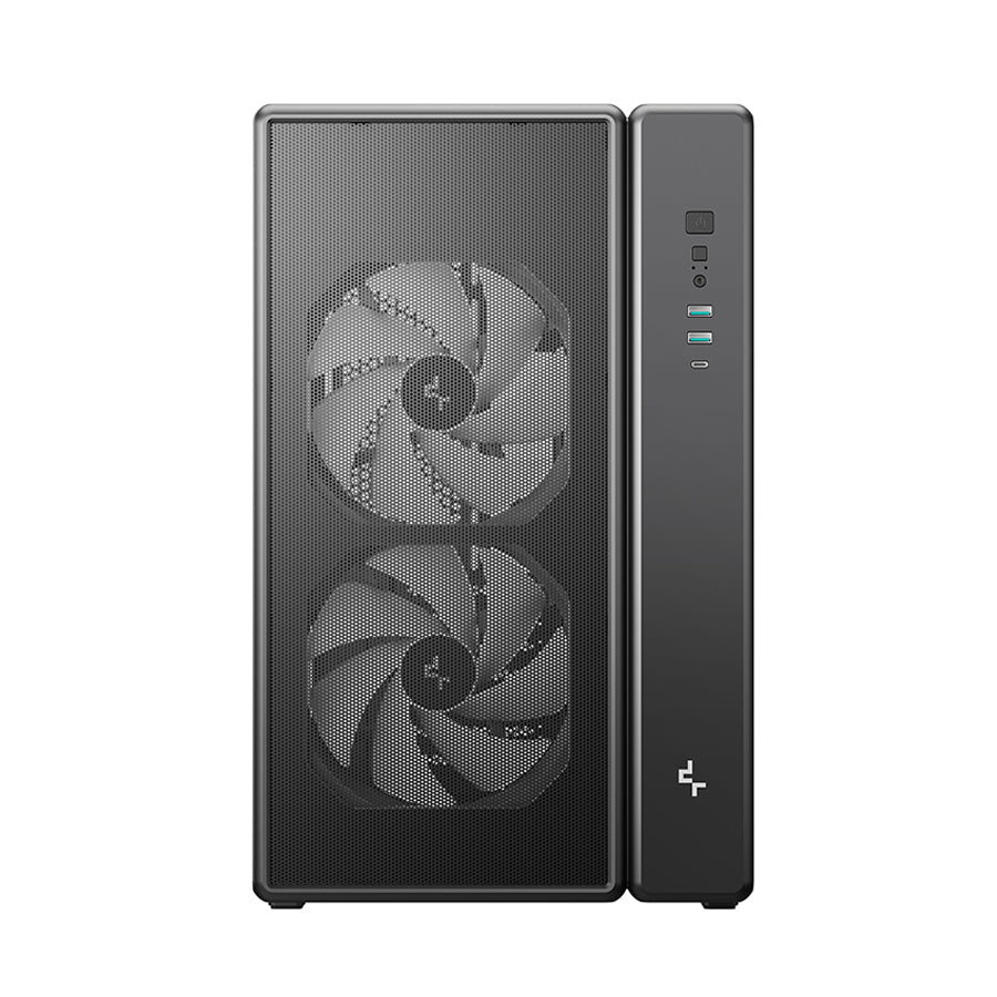 DeepCool CG590 Mesh 2F Mid-Tower ATX PC Case with Pre-Installed 2x160mm ARGB Fans