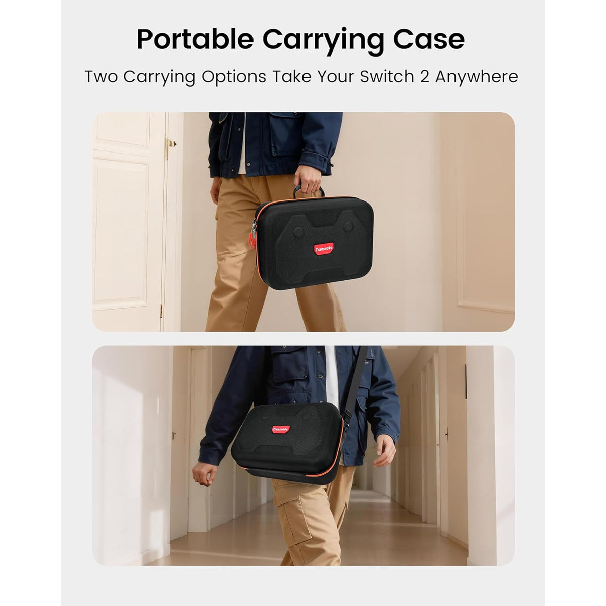 Transnovo All-in-One Travel Carrying Case for Nintendo Switch 2