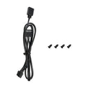 DeepCool FL12R Single 120mm Unique ARGB Fan (Black, White)