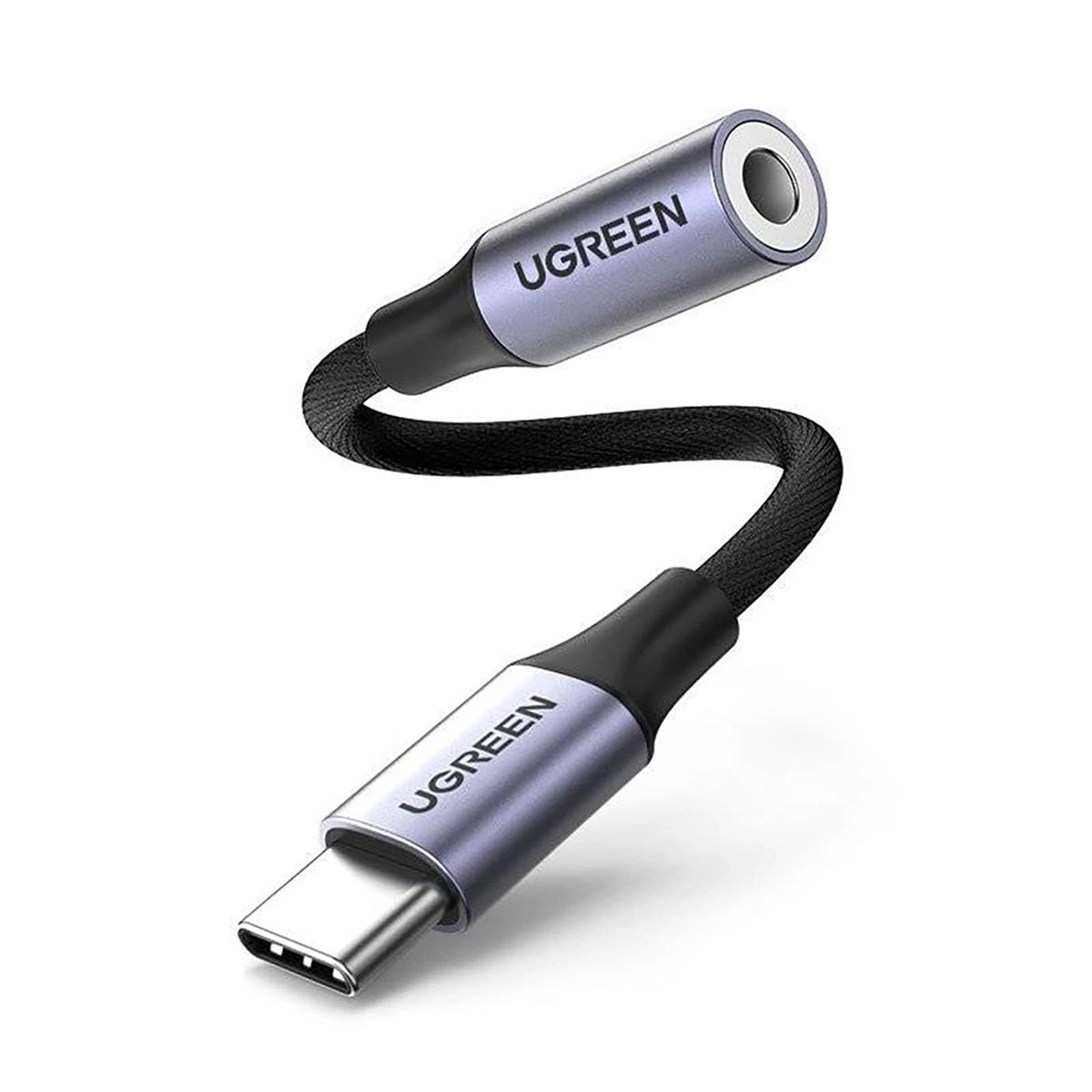Ugreen USB-C to 3.5mm Audio Adapter - 10cm (Space Gray) (AV161/80154)