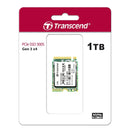 Transcend M.2 2230 PCIE Gen 3 X4 3D NAND NVME SSD (256GB, 512GB, 1TB) (TS256GMTE300S, TS512GMTE300S, TS1TMTE300S)