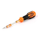 Jakemy 33-in-1 Precision Screwdriver Toolkit with 30 Screwdriver Heads / Curved Tip Tweezer / Extension Bar (JM-8101)
