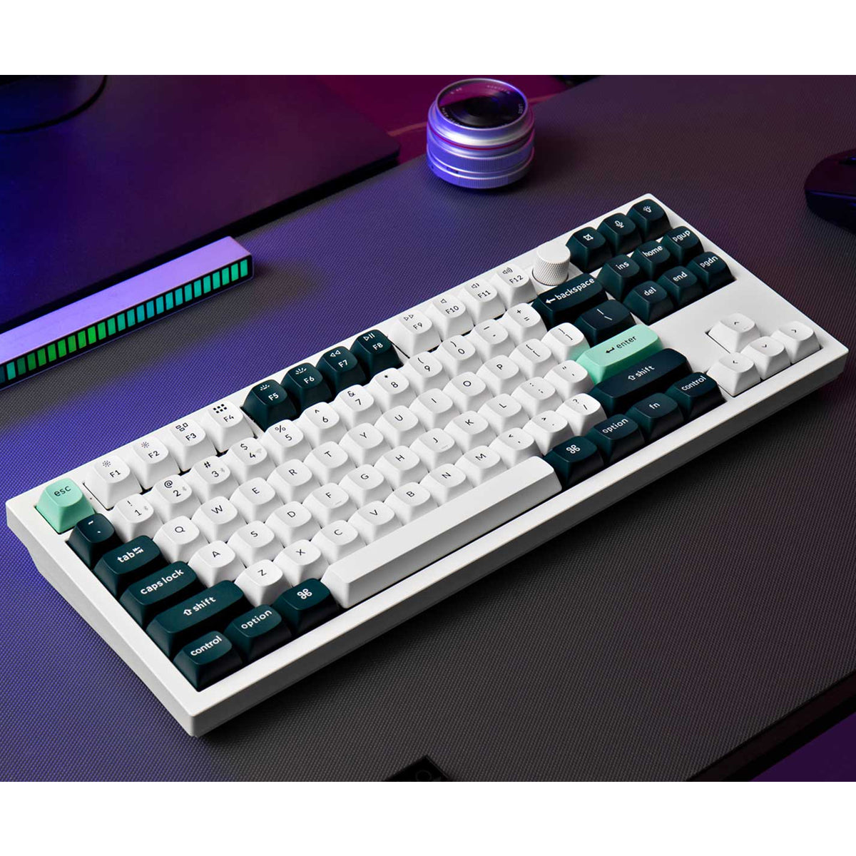 Keychron Q3 HE QMK TKL Fully Assembled Knob RGB Backlight Hot-Swappable Wireless Magnetic Switch