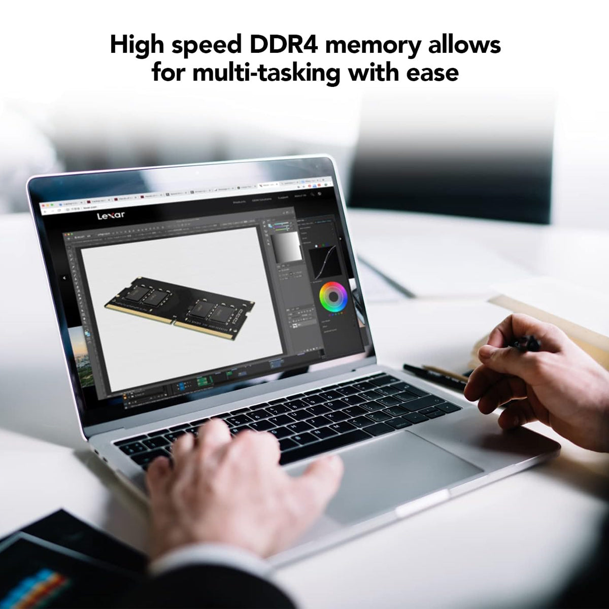 Lexar 32GB DDR4 3200MHz CL22-22-22-52 SODIMM Laptop Memory