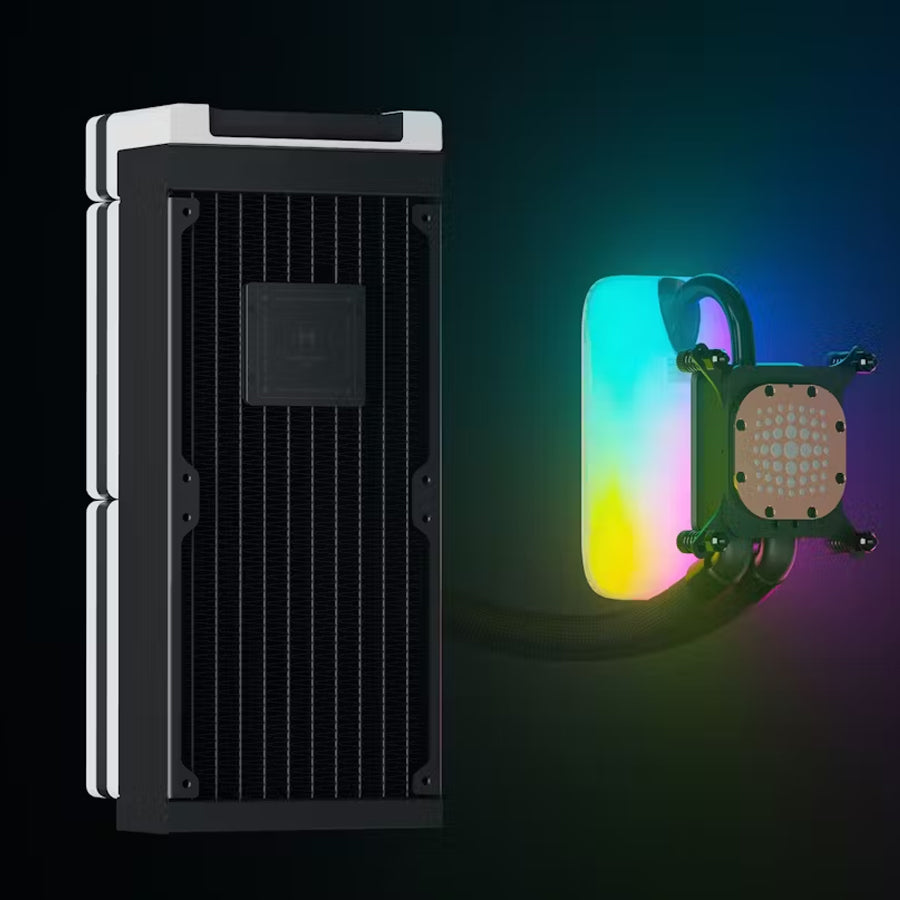 Hyte THICC Q60 Digital Processor Cooling (Fan-Hyte-Q60-BW)