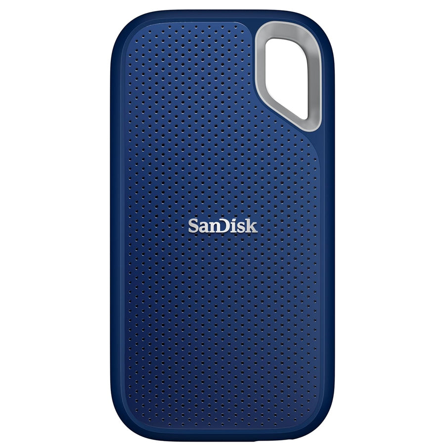 Sandisk Extreme 2TB USB-C USB 3.2 Gen 2 Up To 1050MB/S Portable SSD V2 (Royal Blue, Monterey, White)