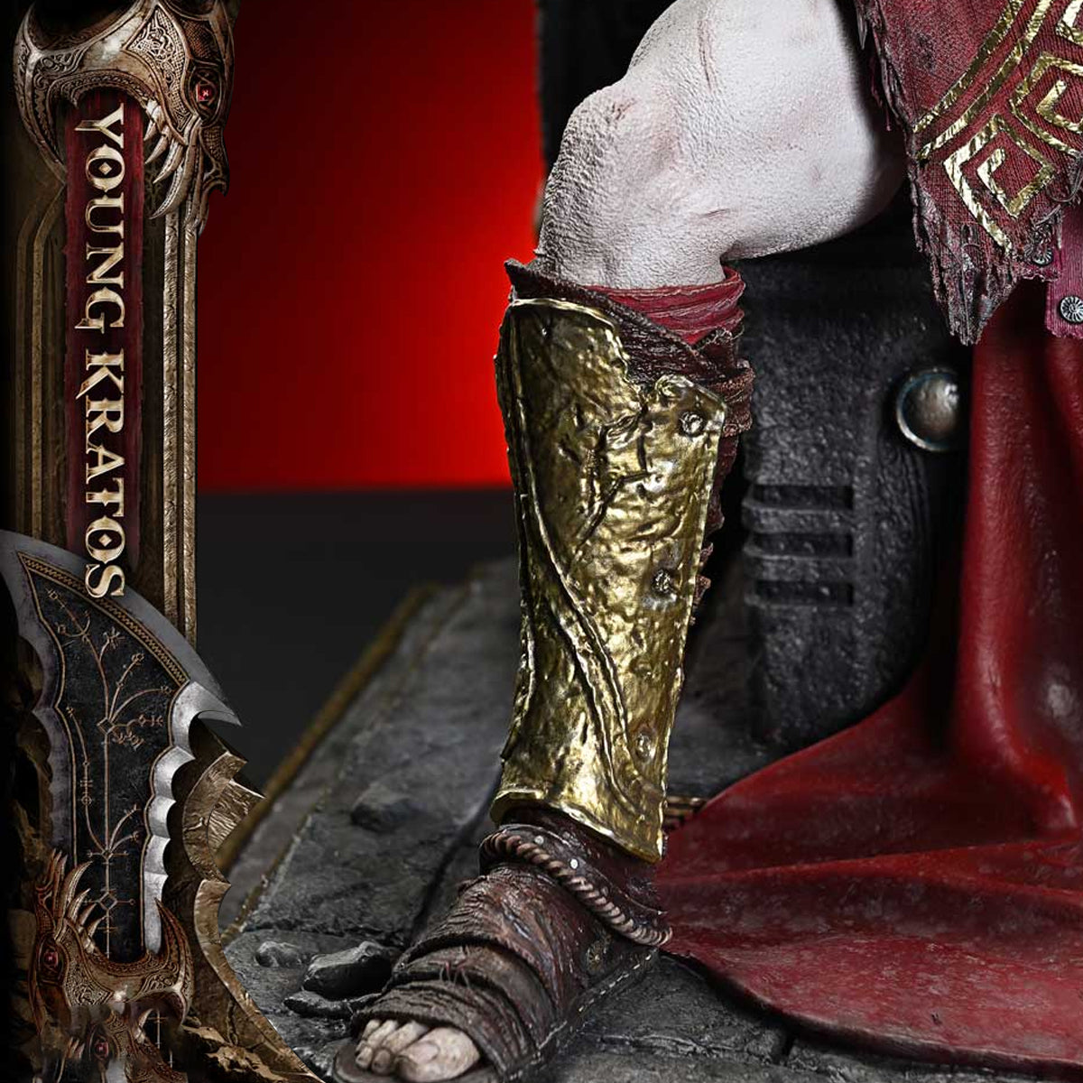 Throne Legacy God of War: Ragnarok Young Kratos