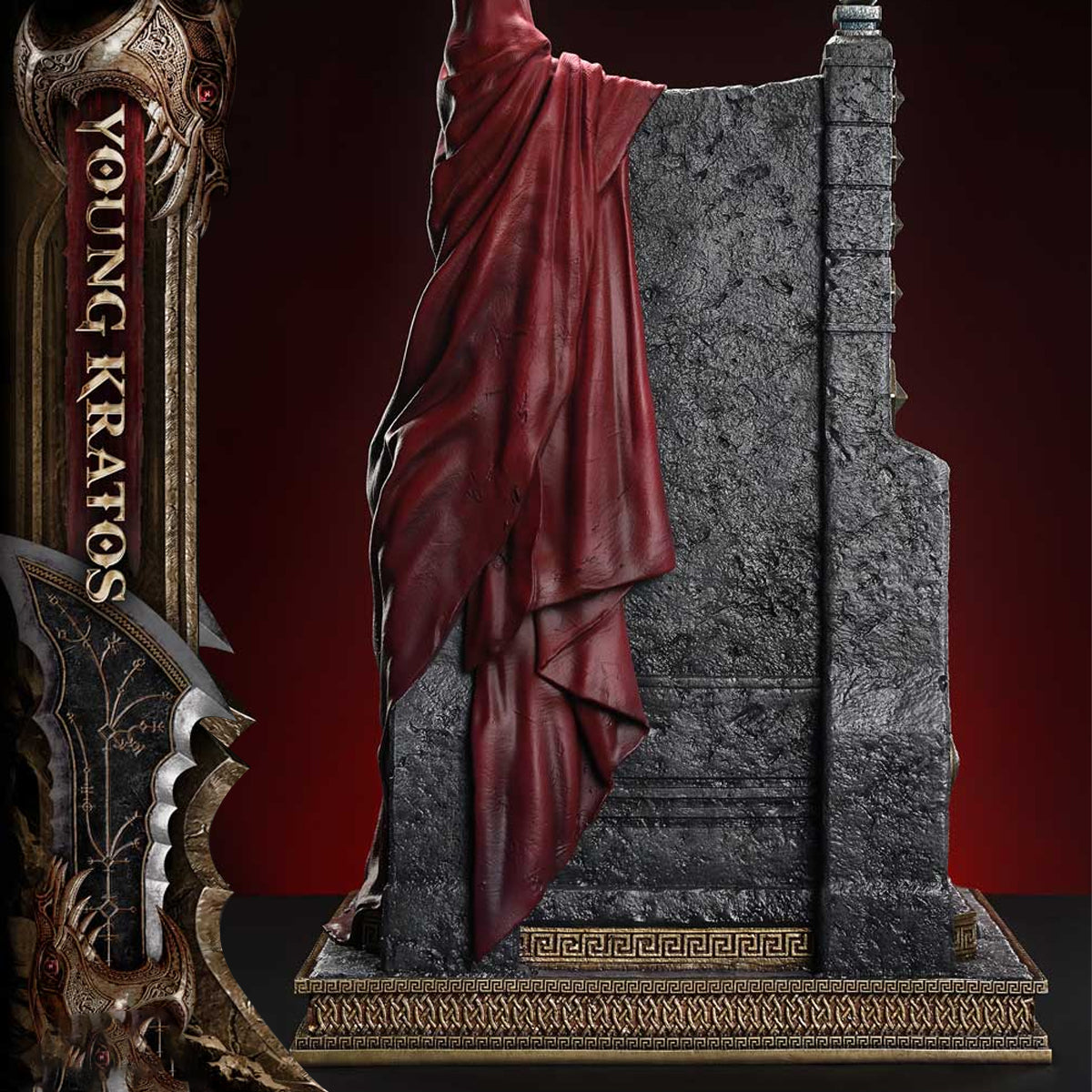 Throne Legacy God of War: Ragnarok Young Kratos