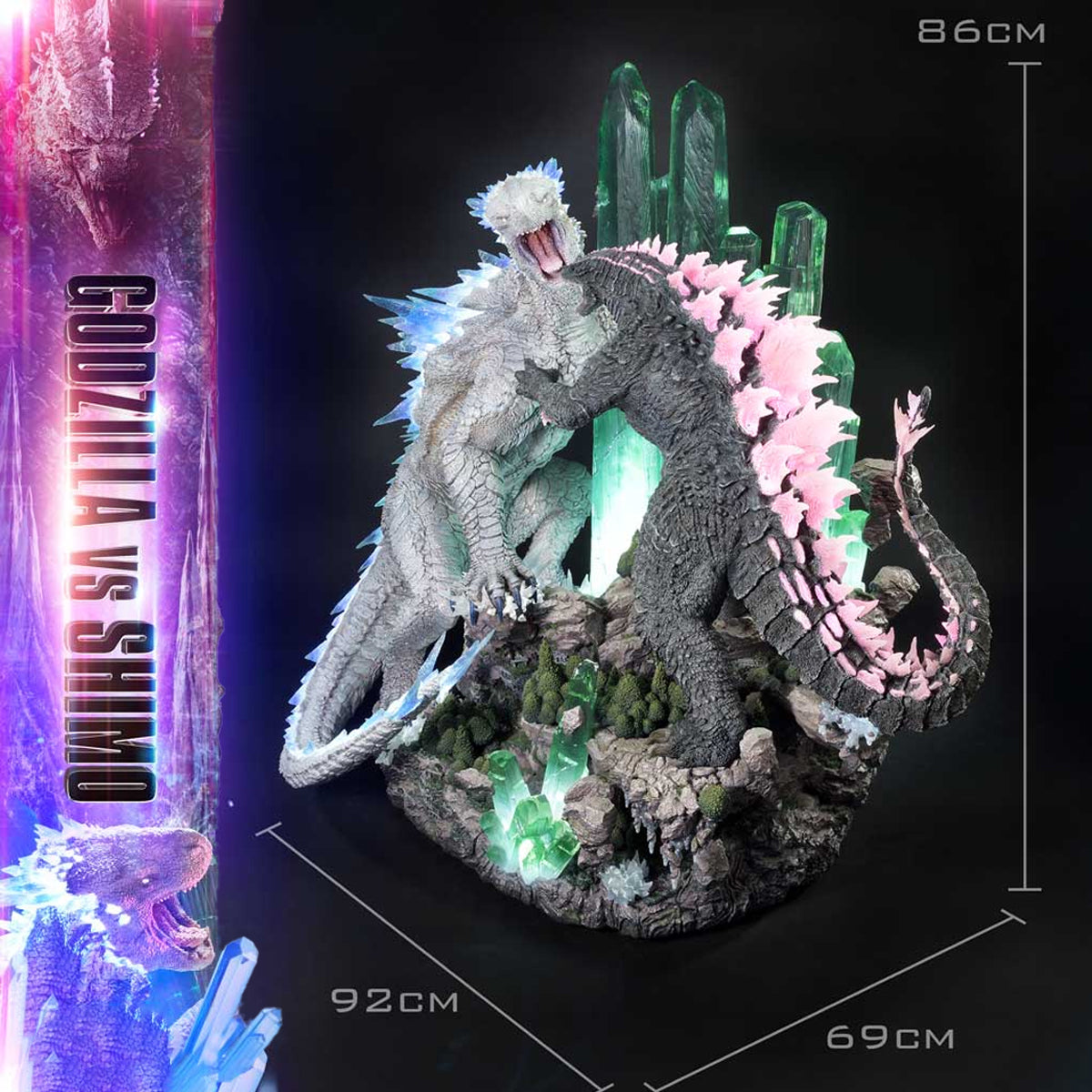 Ultimate Diorama Masterline Godzilla x Kong: The New Empire Godzilla vs. Shimo