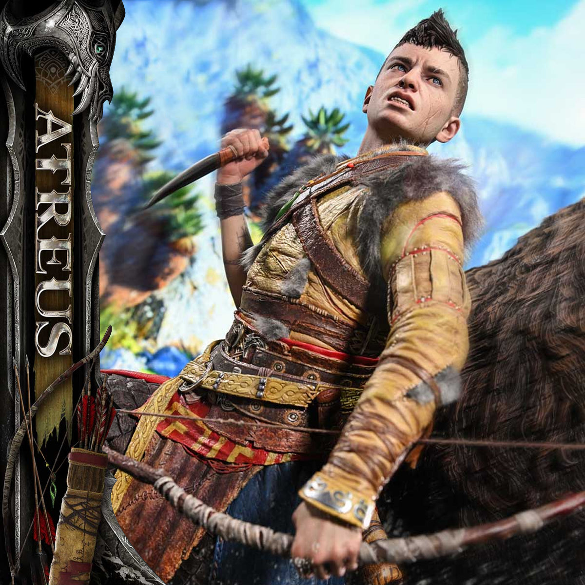 Real Elite Masterline God of War: Ragnarok Atreus Deluxe version (REMGOW-03D)