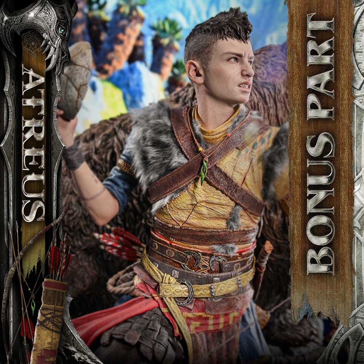 Real Elite Masterline God of War: Ragnarok Atreus DX Bonus version (REMGOW-03DXS)